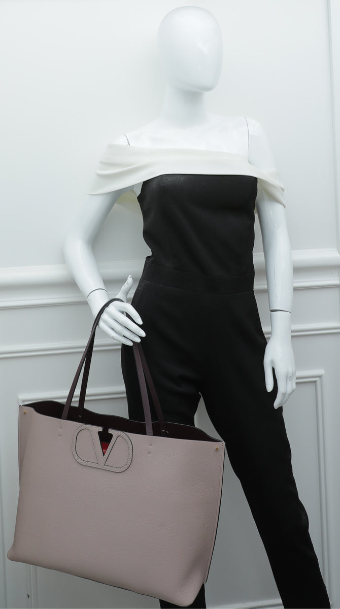 Valentino Bicolor VLogo Fillme Tote Large Bag