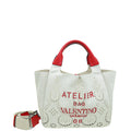 Valentino Bicolor Atelier 08 San Gallo Edition Small Tote Bag