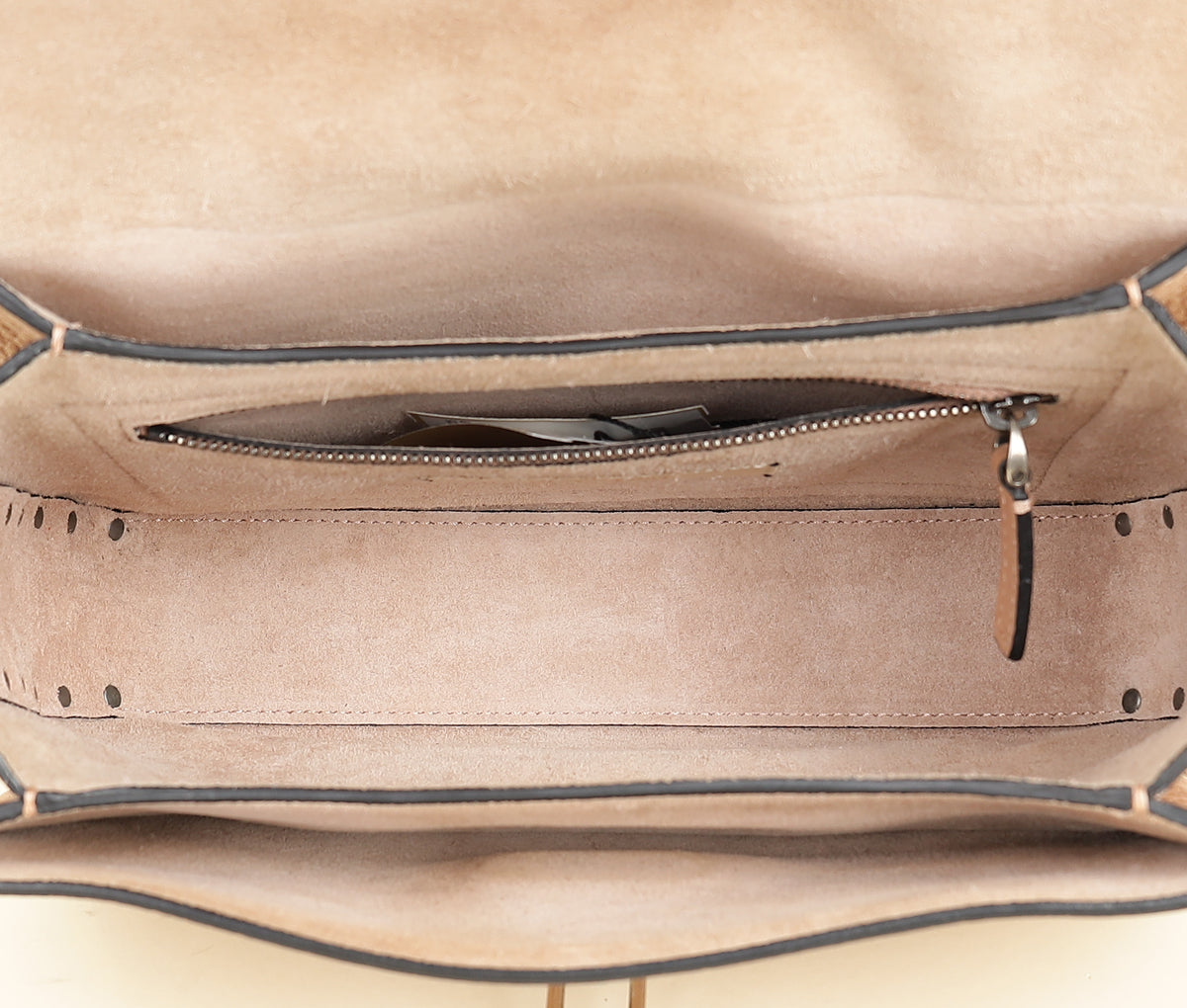 Valentino Blush Rockstud Rolling Flap Medium Bag