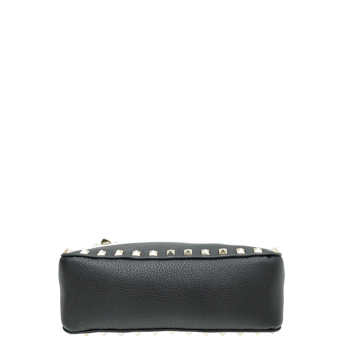Valentino Black Rockstud Flip-Lock Crossbody Bag