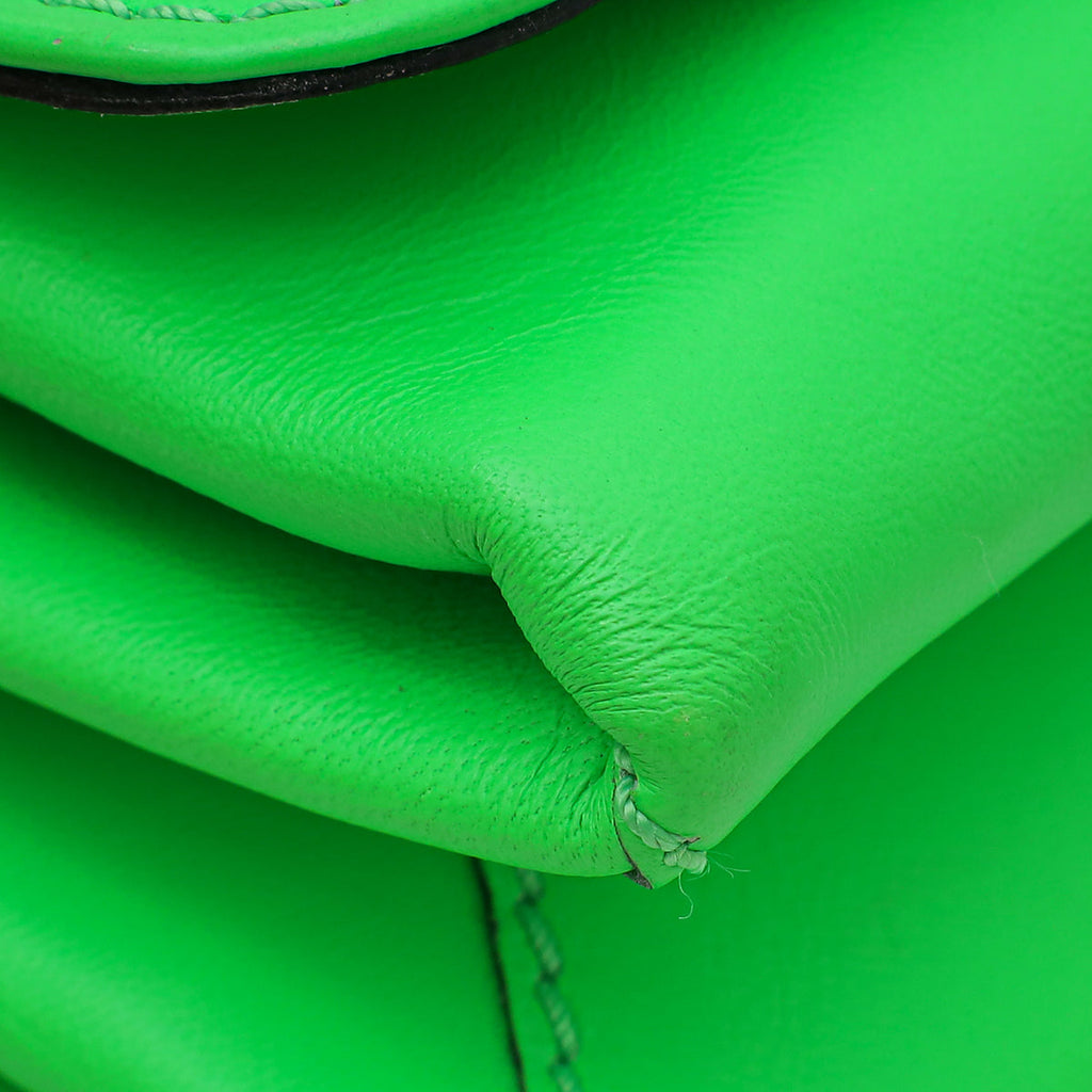 Valentino Green Va Va Voom Chain Clutch