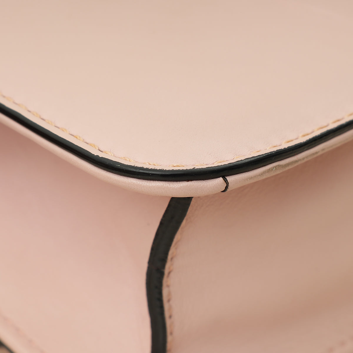 Valentino Light Pink Rockstud Glam Lock Flap Mini Shoulder Bag