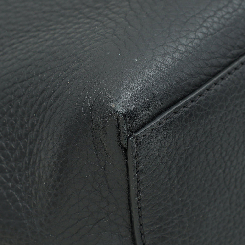 Valentino Black Rockstud Tote Bag