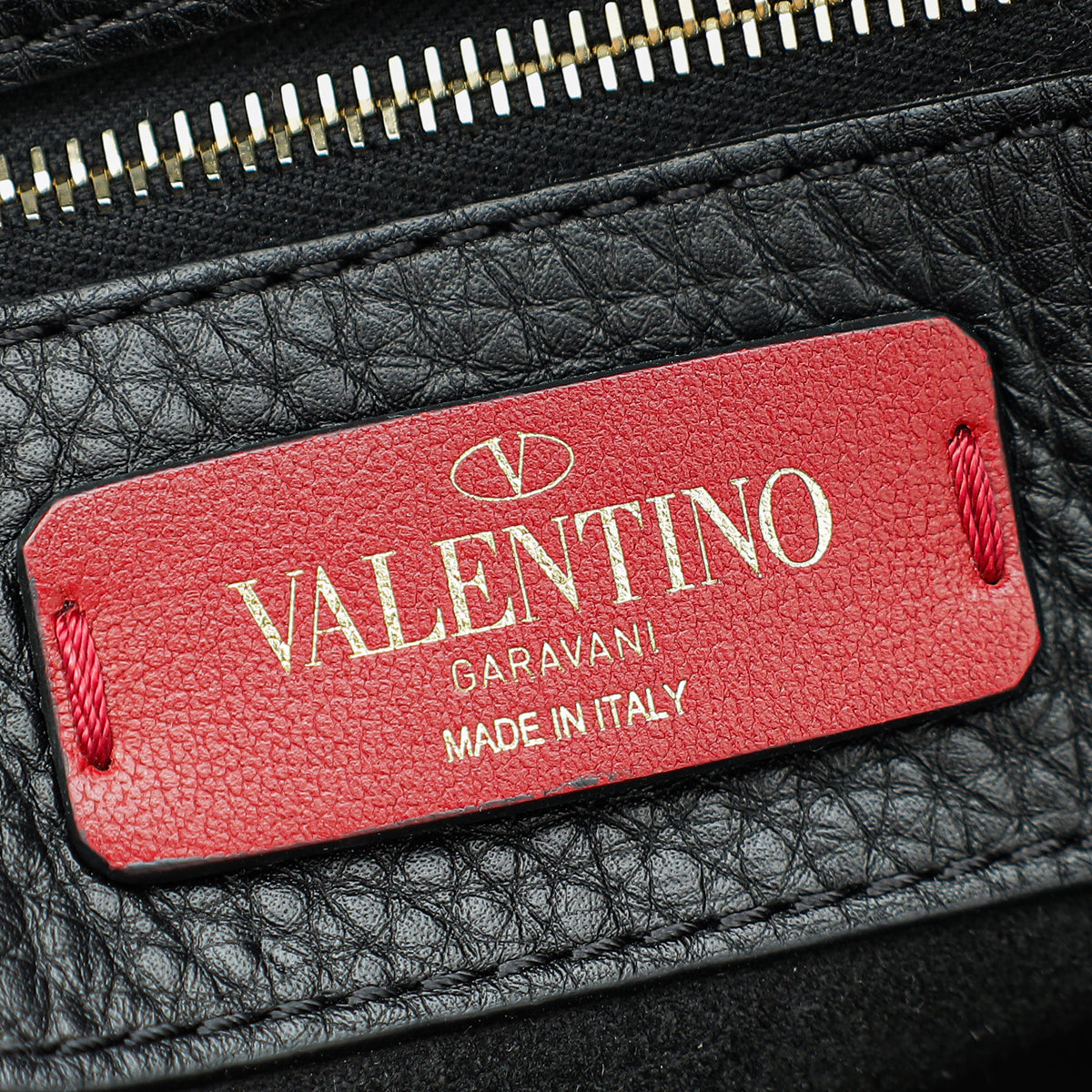 Valentino Black Rockstud Tote Bag