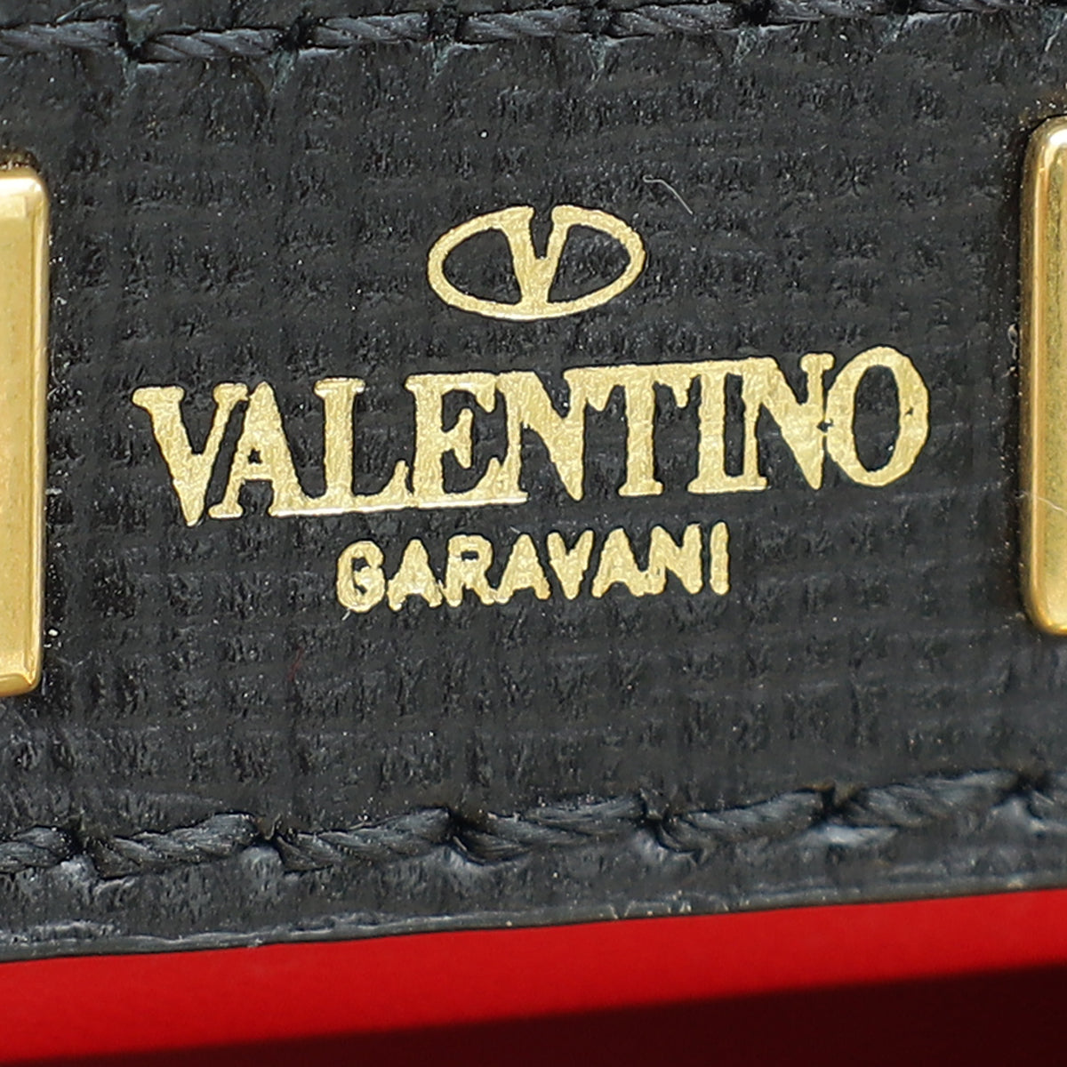 Valentino Black Micro Rockstud Alcove Bag