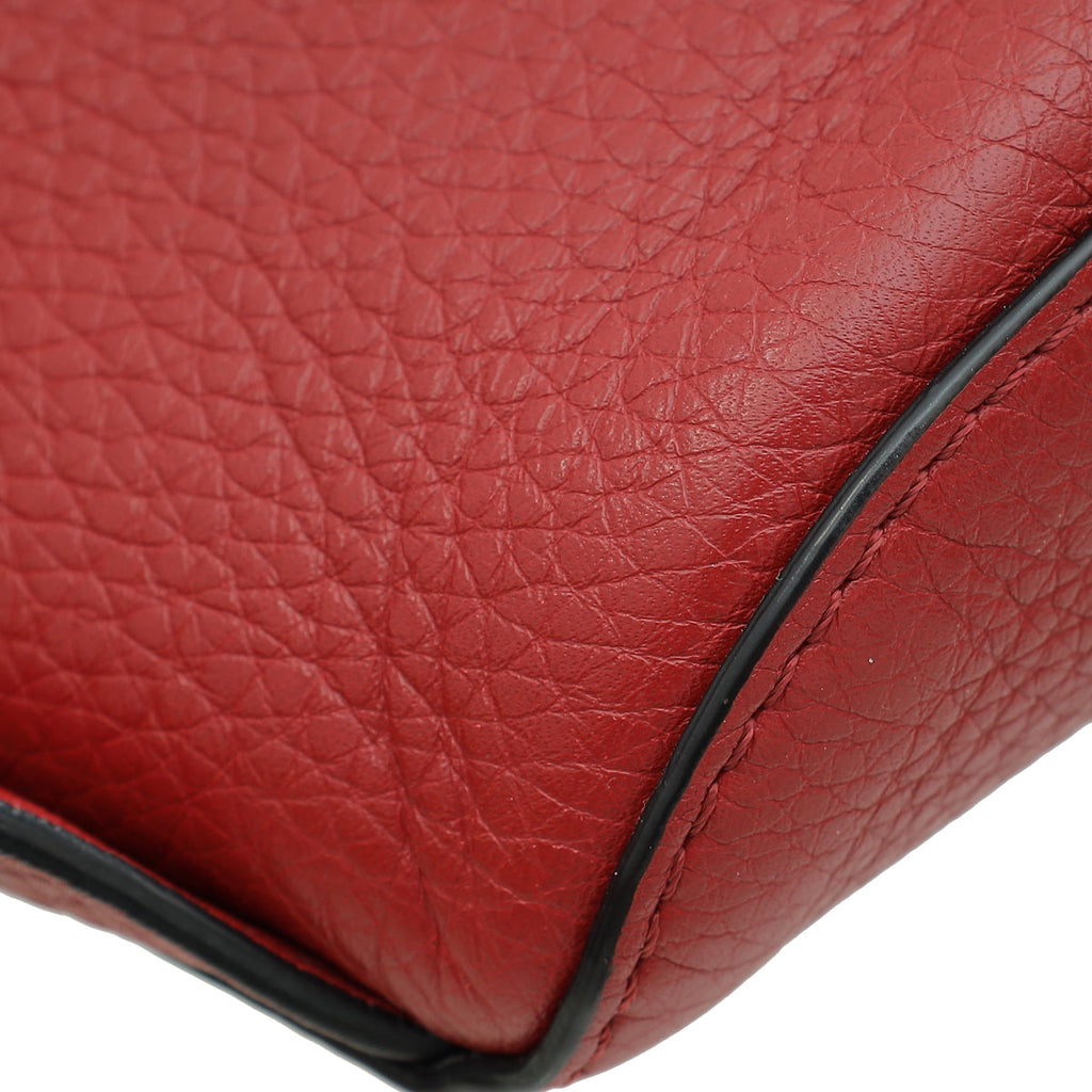 Valentino Red Rockstud Belt Bag