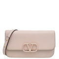 Valentino Light Pink VLogo Flap Shoulder Bag