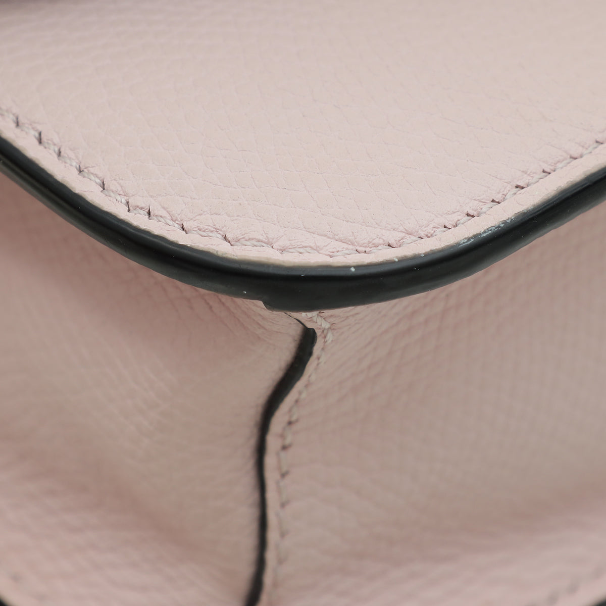 Valentino Light Pink VLogo Flap Shoulder Bag