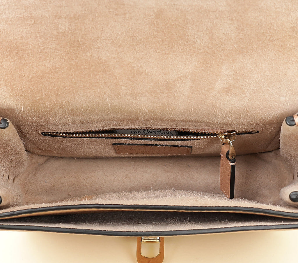 Valentino Nude Rockstud Flap Crossbody Bag