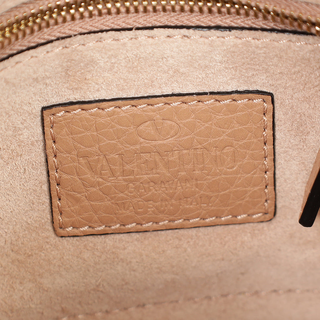 Valentino Nude Rockstud Flap Crossbody Bag