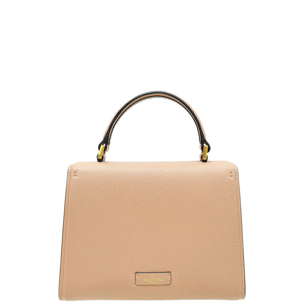 Valentino Rose Canelle Vsling Grainy Small Handbag