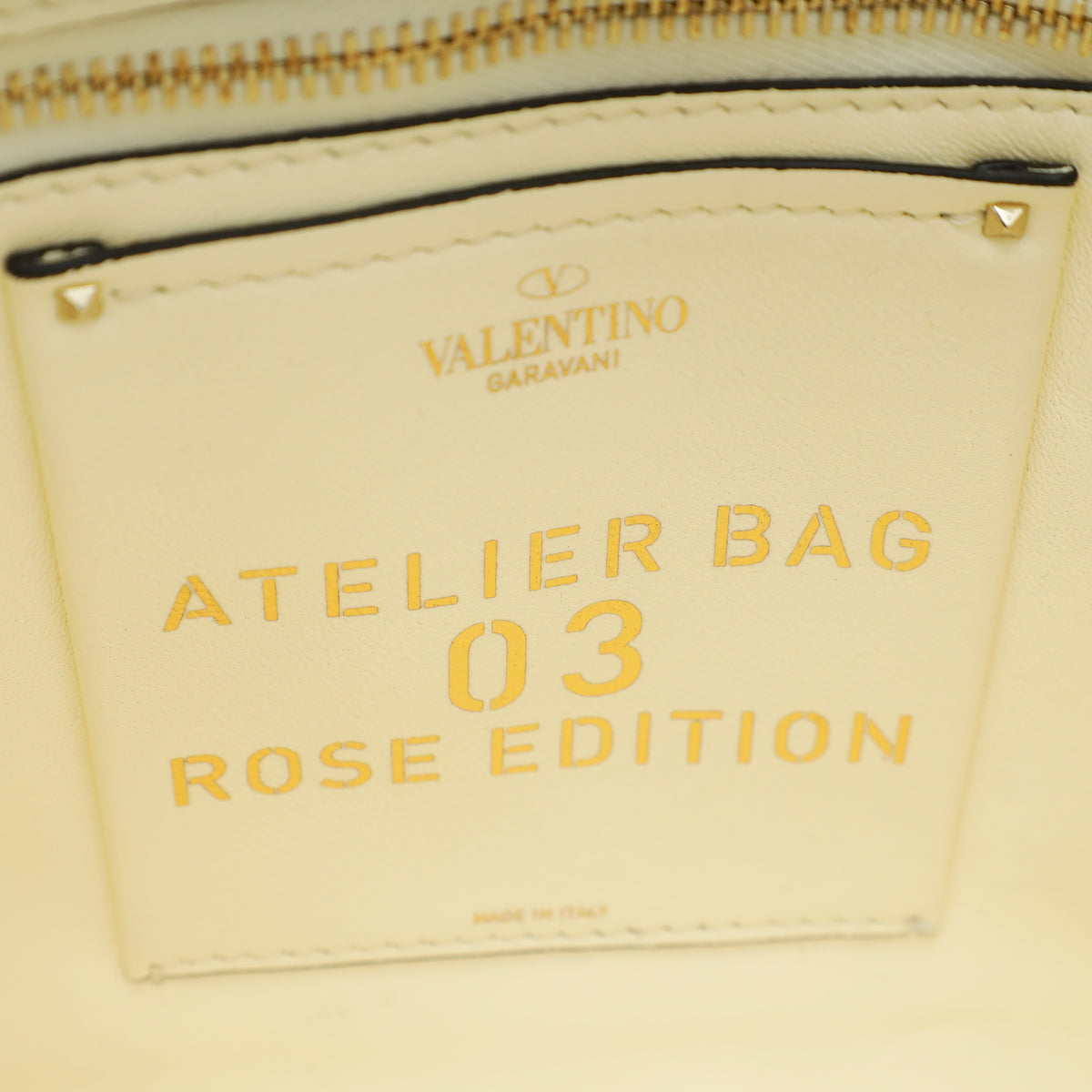Valentino White Atelier 03 Rose Edition Hobo Bag