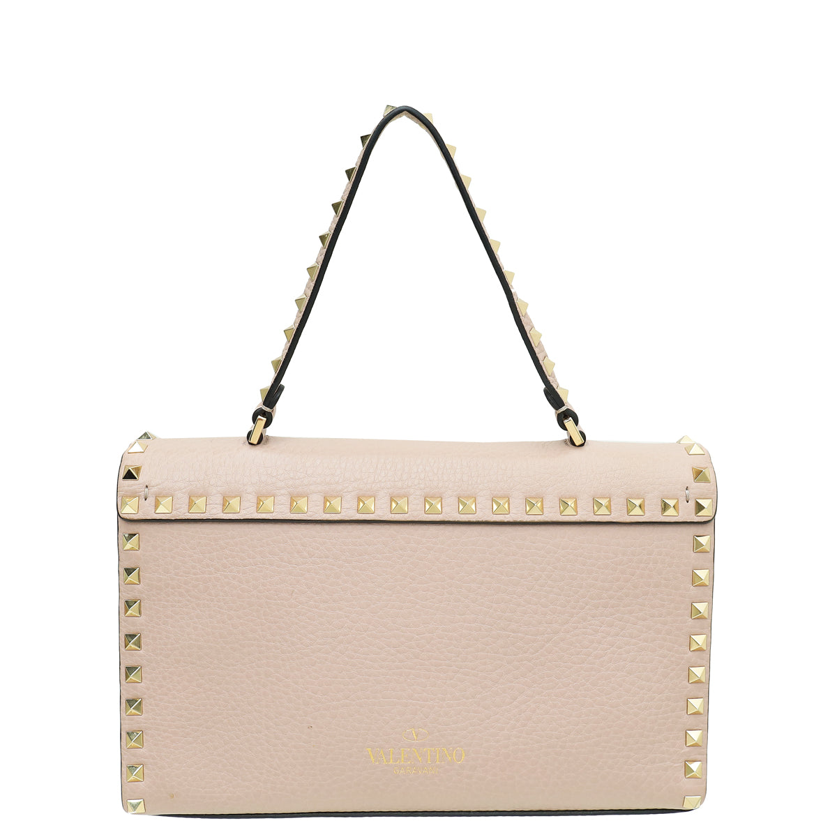 Valentino Poudre Rockstud Top Handle Bag