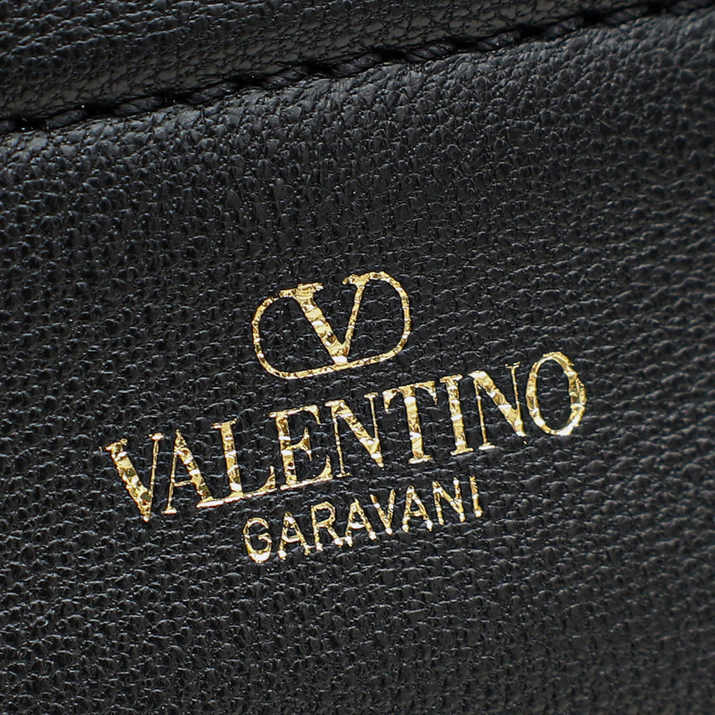 Valentino Black Vlogo 1960 Soft Mini Crossbody Bag