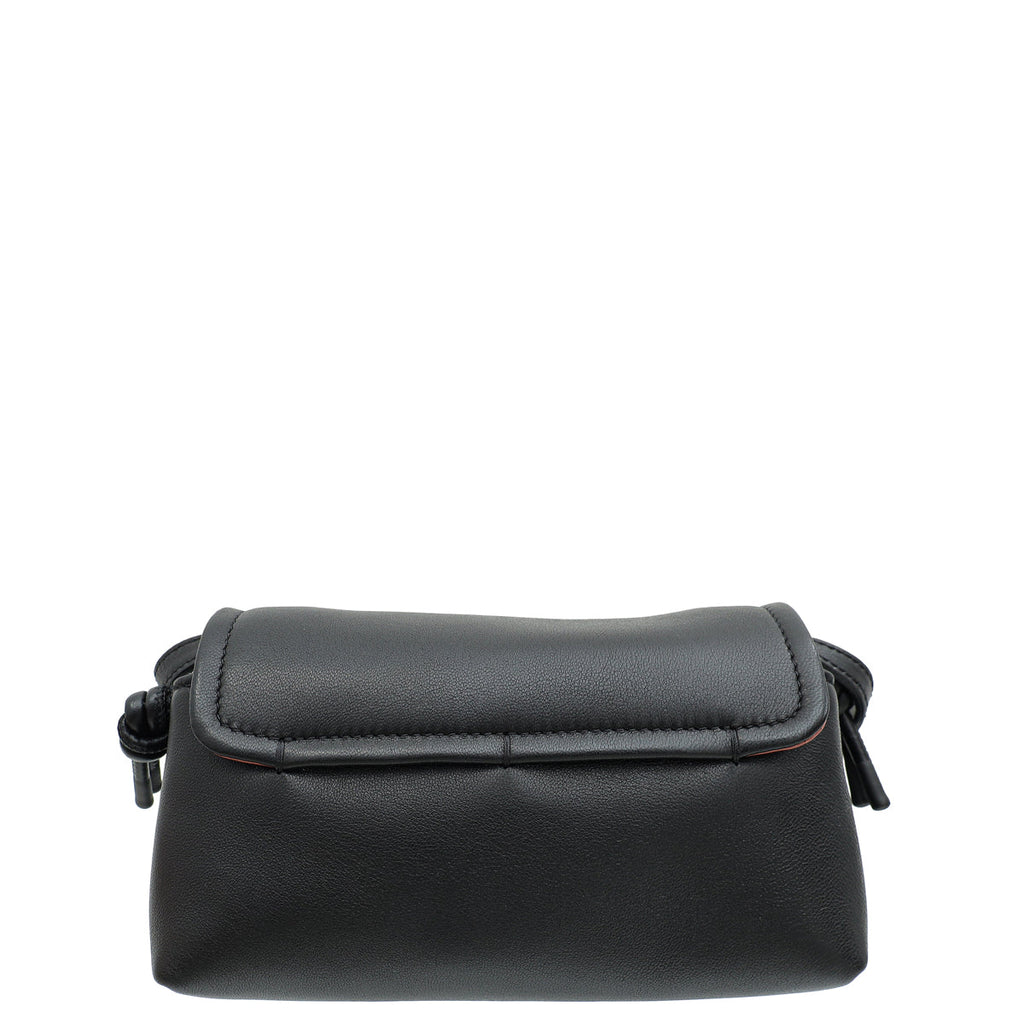 Valentino Black Vlogo 1960 Soft Mini Crossbody Bag