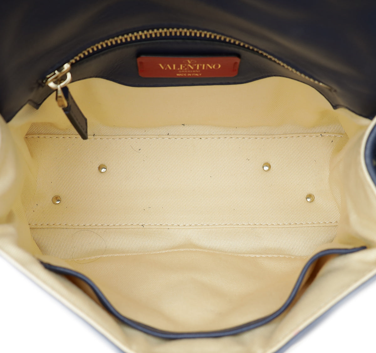 Valentino Navy Blue Candystud Crossbody Small Bag