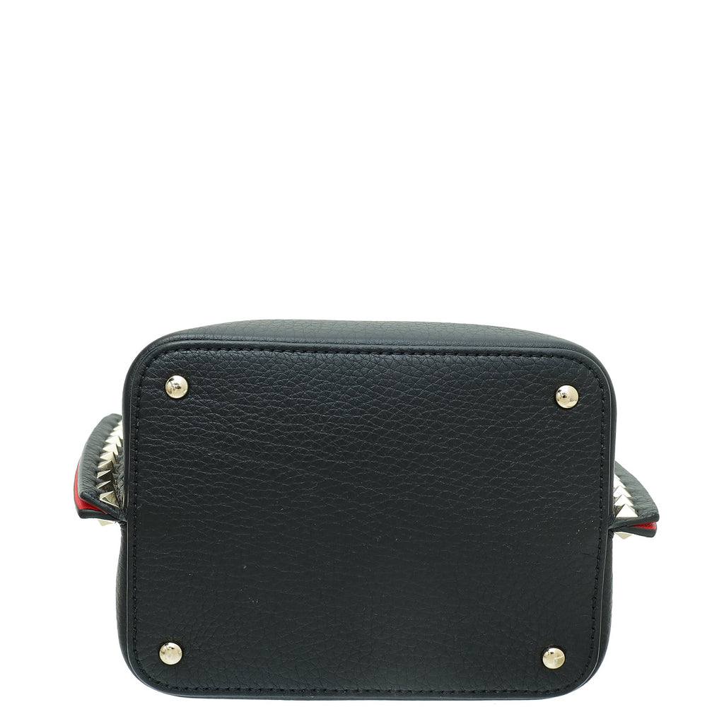 Valentino Black Rockstud Top Handle Bag