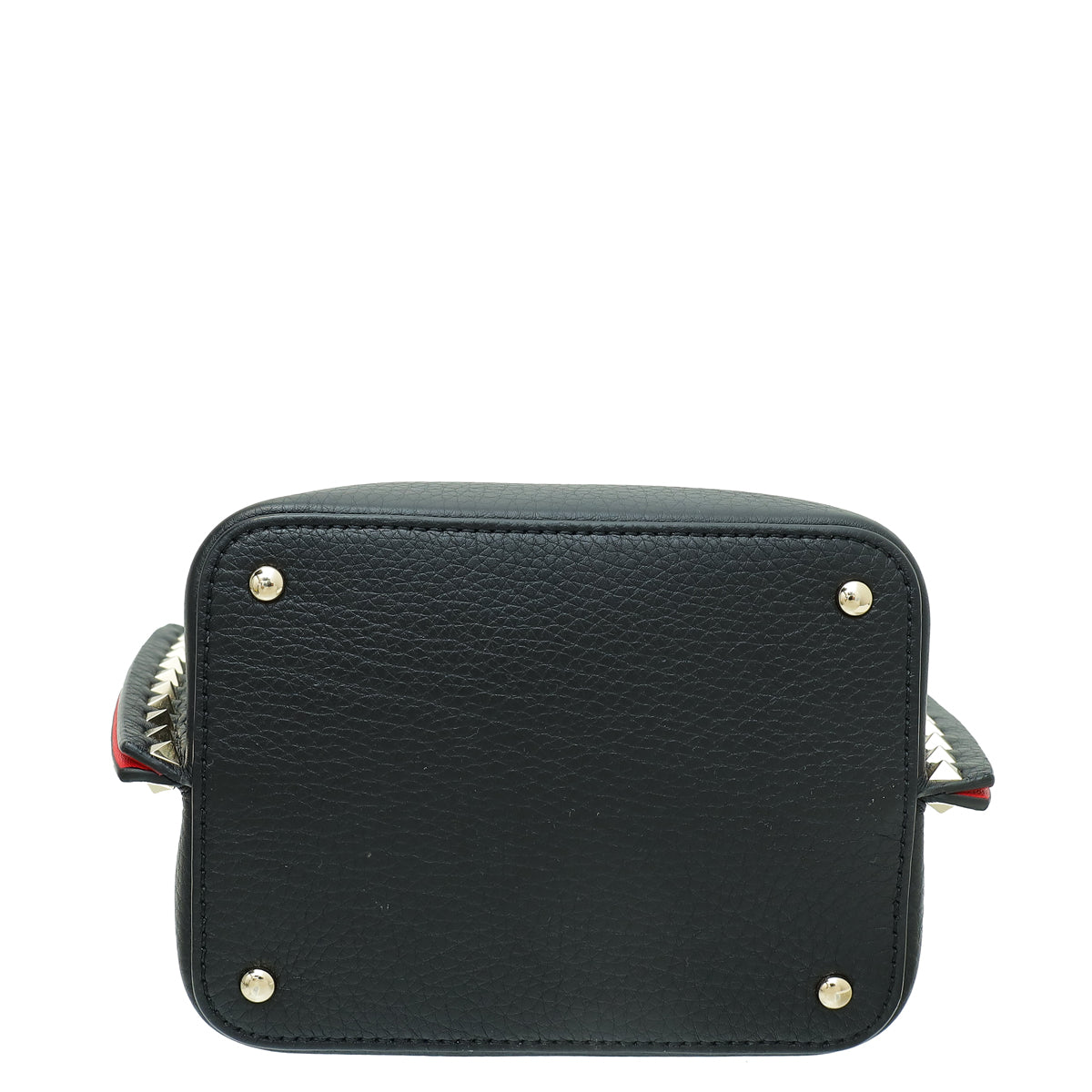 Valentino Black Rockstud Top Handle Bag