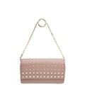 Valentino Lilac Rockstud Chain Wallet
