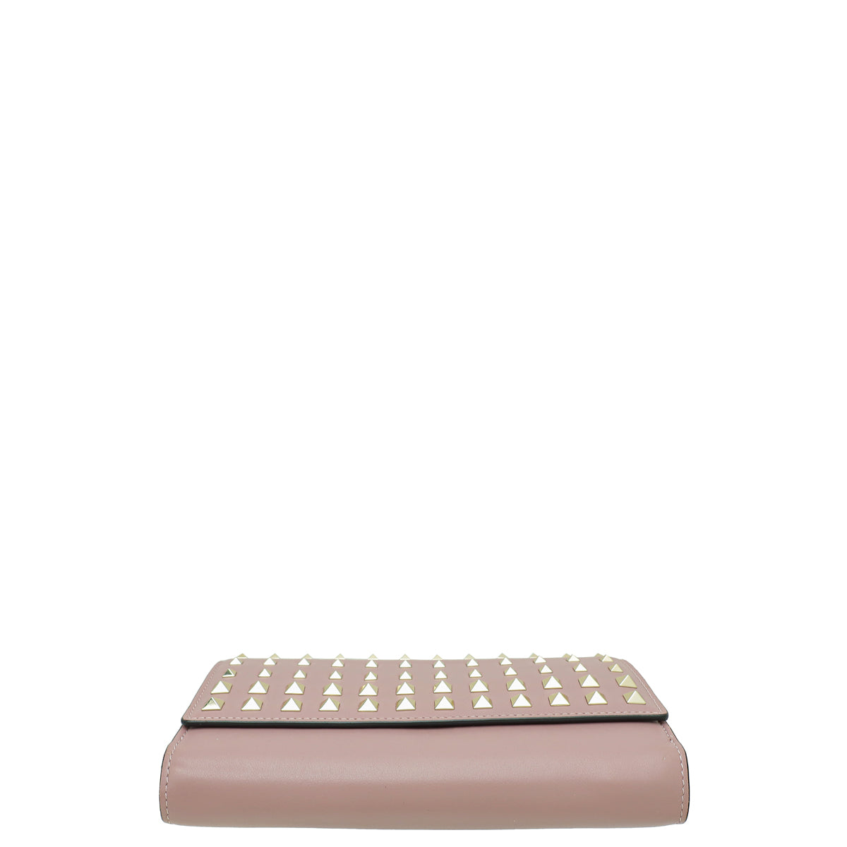 Valentino Lilac Rockstud Chain Wallet