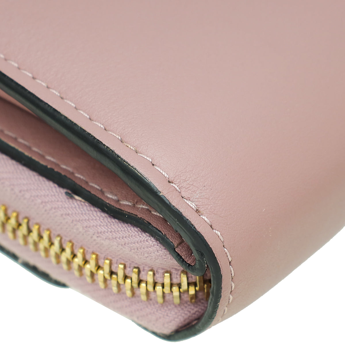 Valentino Lilac Rockstud Chain Wallet