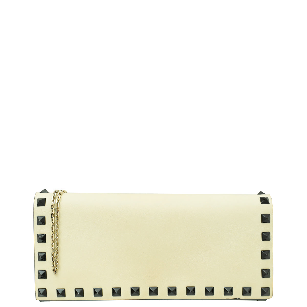Valentino Bicolor Rockstud Wallet On Chain