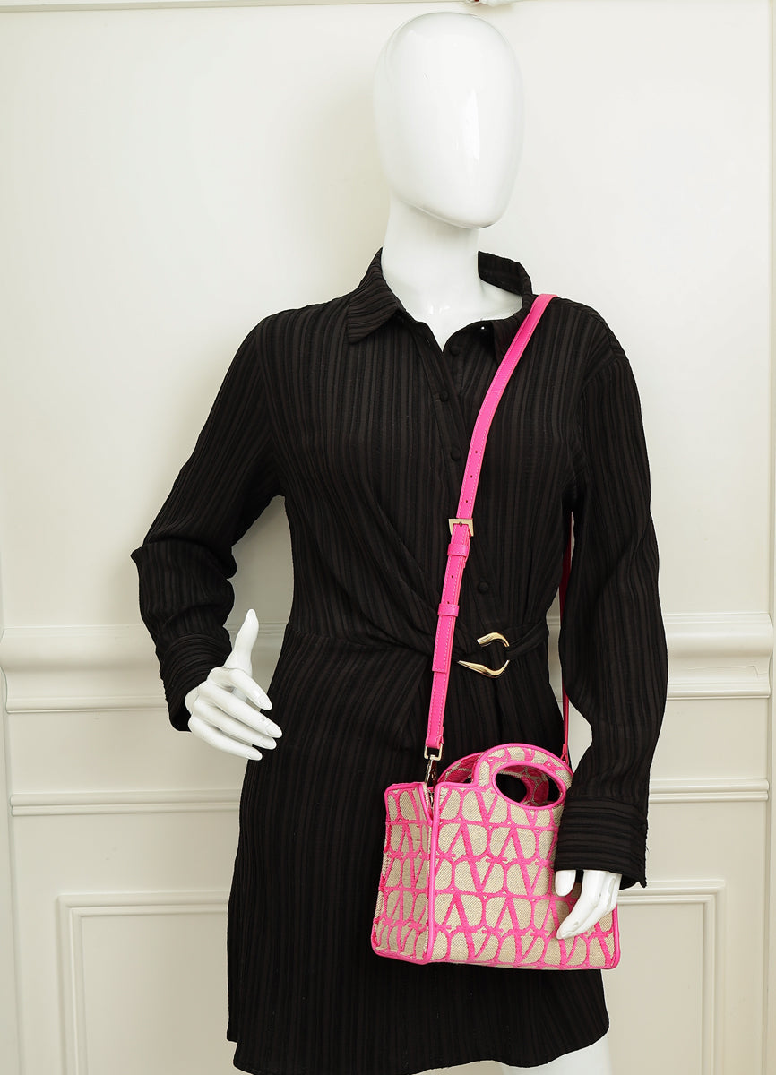 Valentino Bicolor Le Troisième Mini Shopping Bag