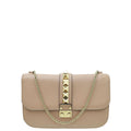 Valentino Poudre Glam Lock Rockstud Medium Shoulder Bag