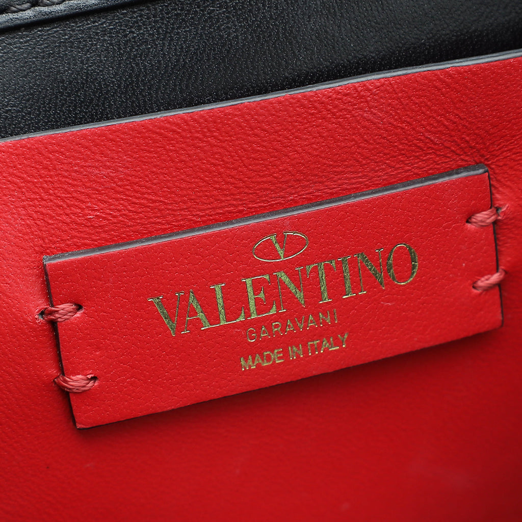 Valentino Black VSling Small Shoulder Bag