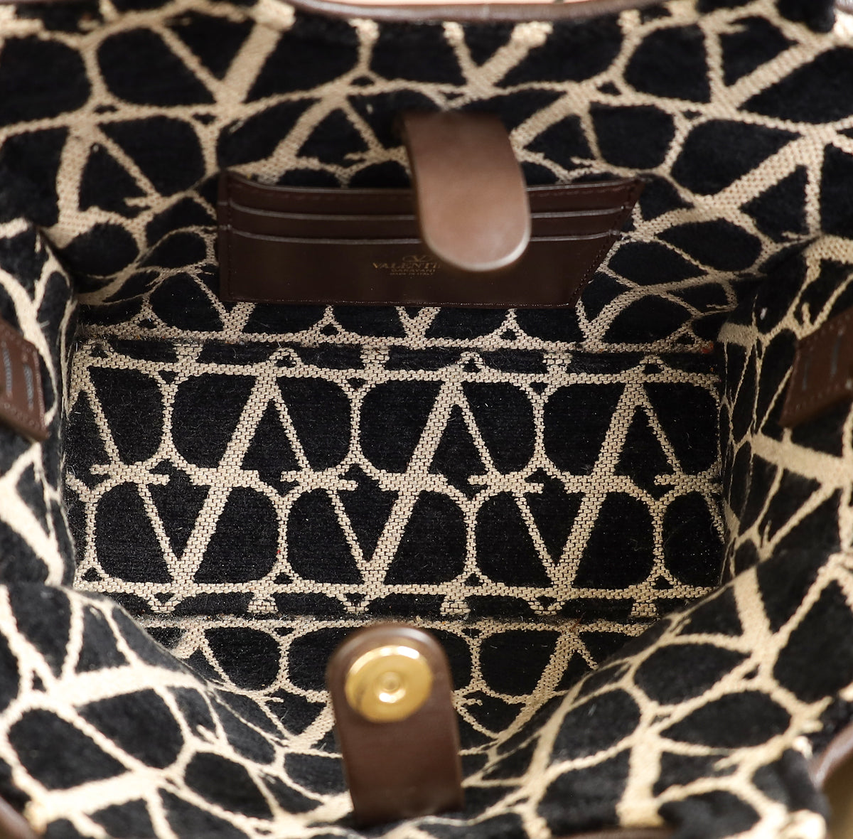Valentino Bicolor Le Troisième Toile Iconographe Mini Tote Bag
