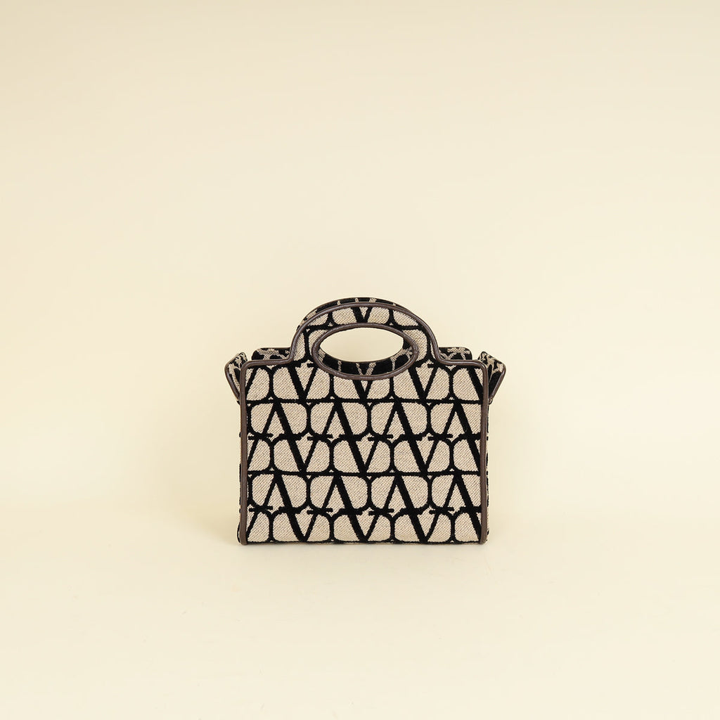 Valentino Bicolor Le Troisième Toile Iconographe Mini Tote Bag