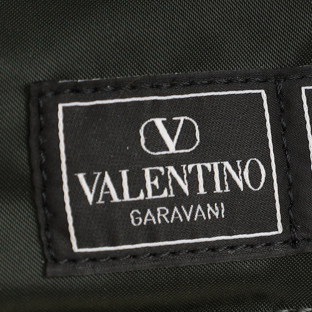 Valentino Khaki and Porter Loco Medium Shoulder Bag