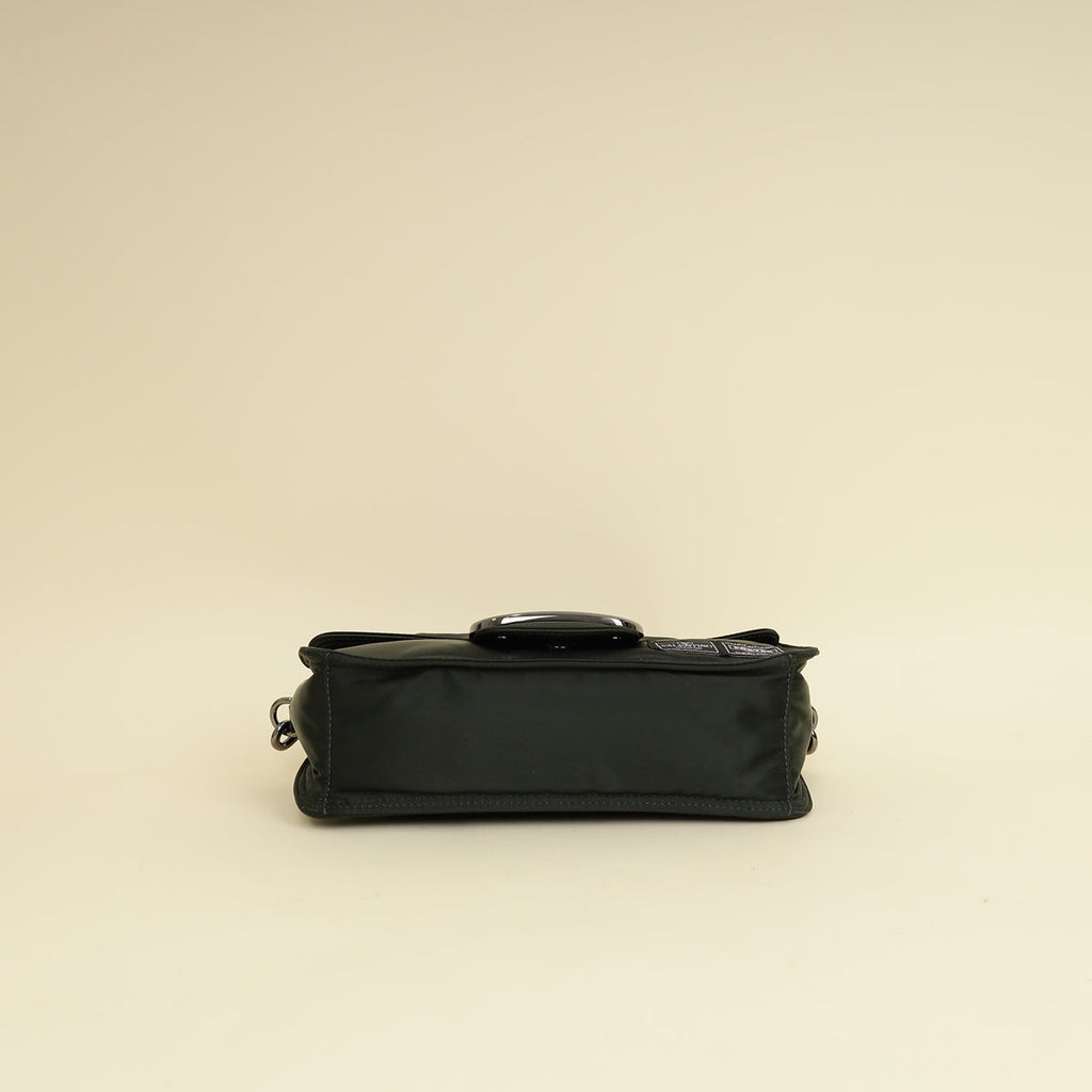 Valentino Khaki and Porter Loco Medium Shoulder Bag