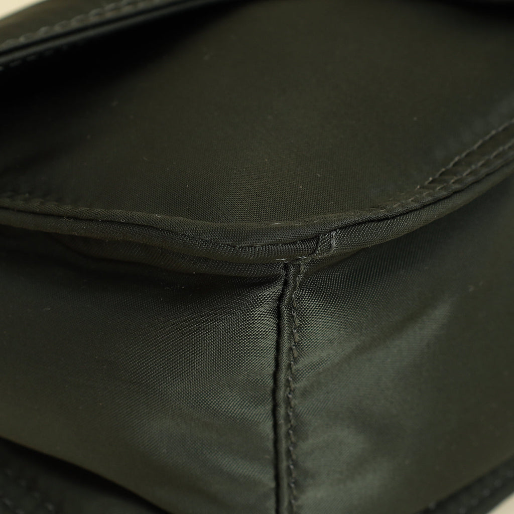 Valentino Khaki and Porter Loco Medium Shoulder Bag