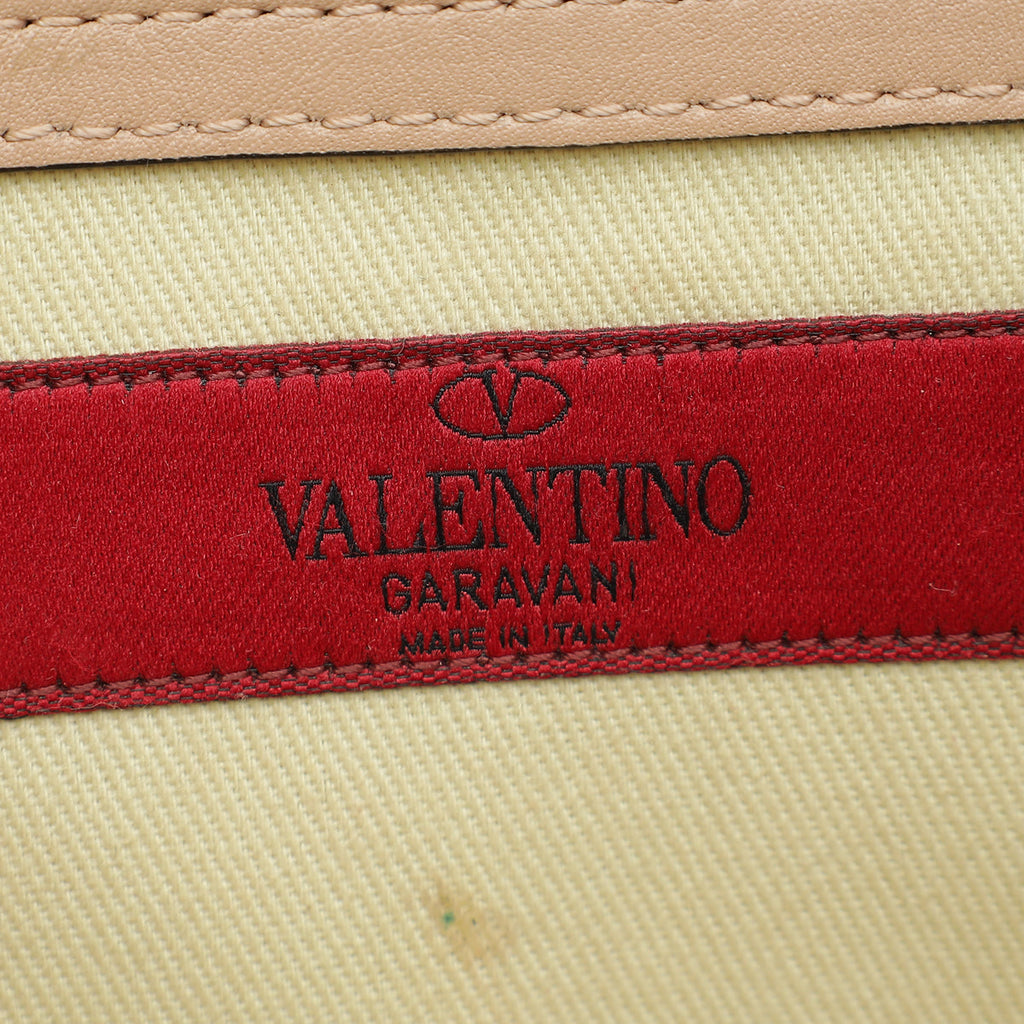 Valentino Nude Rockstud Glam Lock Small Bag