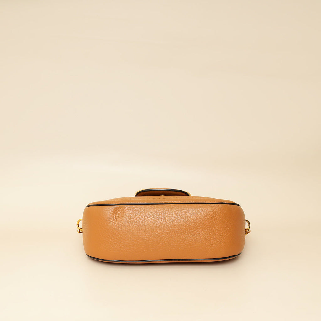Valentino Almond Vlogo Alltime Shoulder Bag