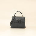 Valentino Black Vlogo Top Handle Small Bag
