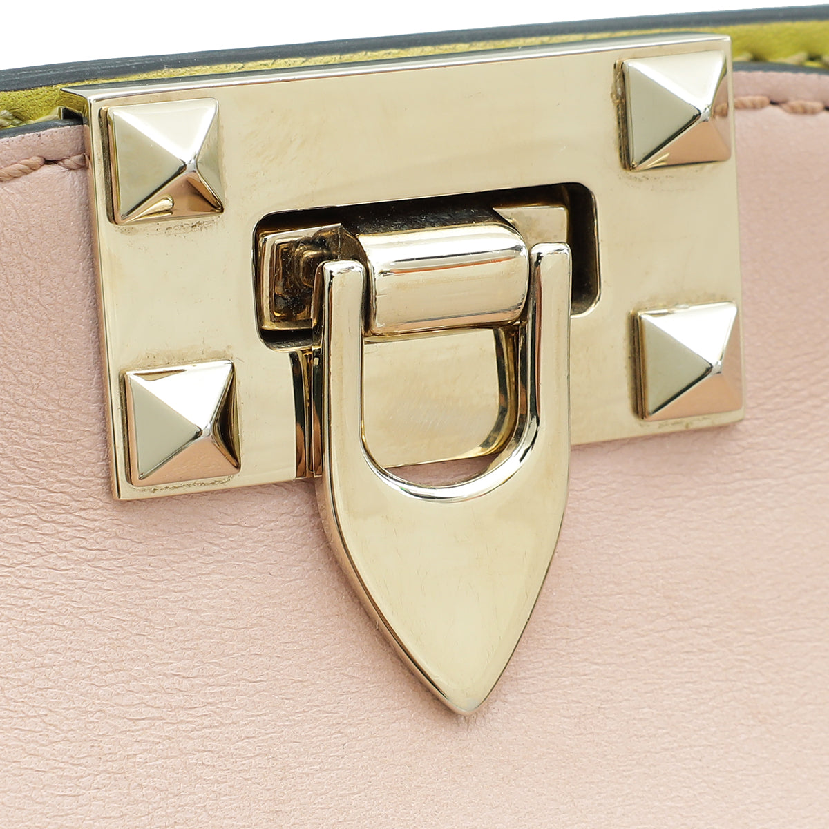 Valentino Pastel Multicolor Rockstud Double Handle Small Tote Bag