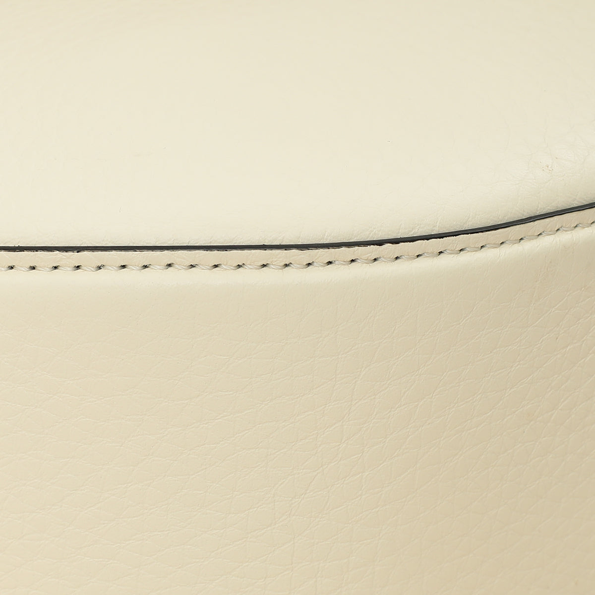 Valentino Ivory VLogo Moon Medium Hobo Bag W/ Chain
