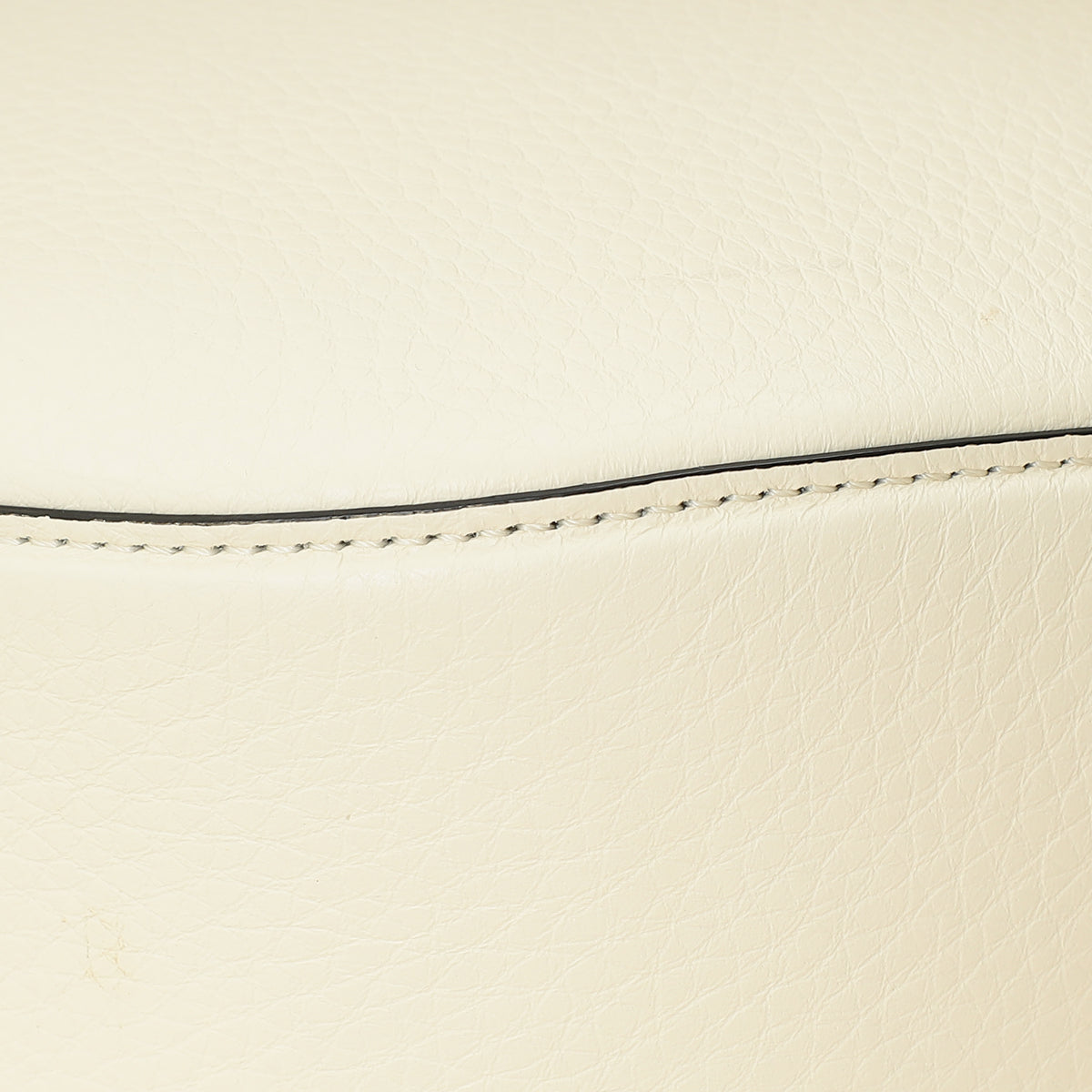 Valentino Ivory VLogo Moon Medium Hobo Bag W/ Chain