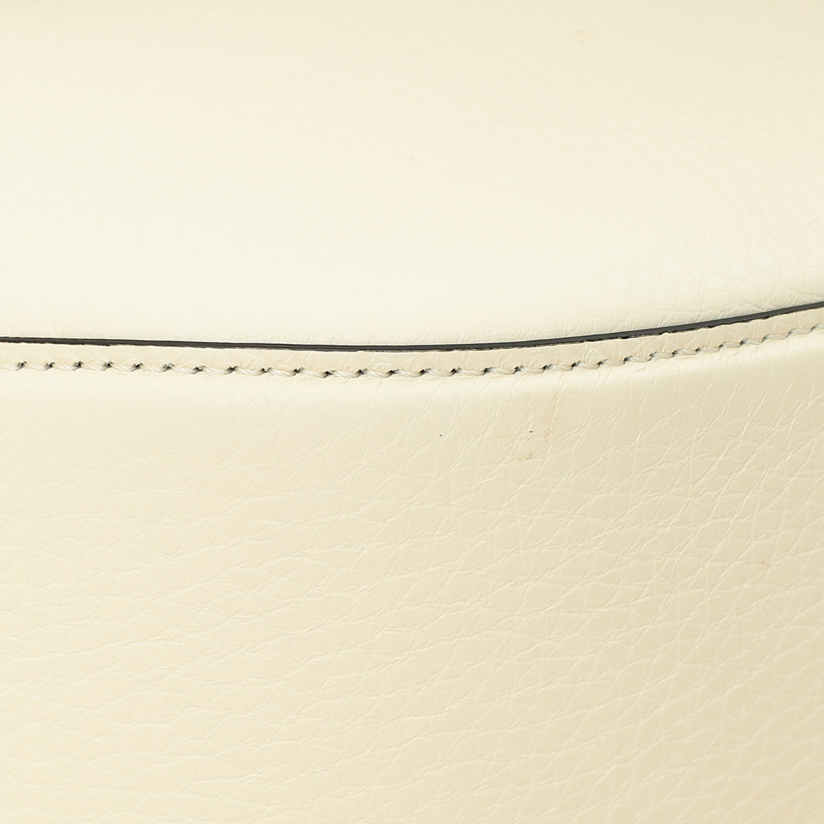 Valentino Ivory VLogo Moon Medium Hobo Bag W/ Chain
