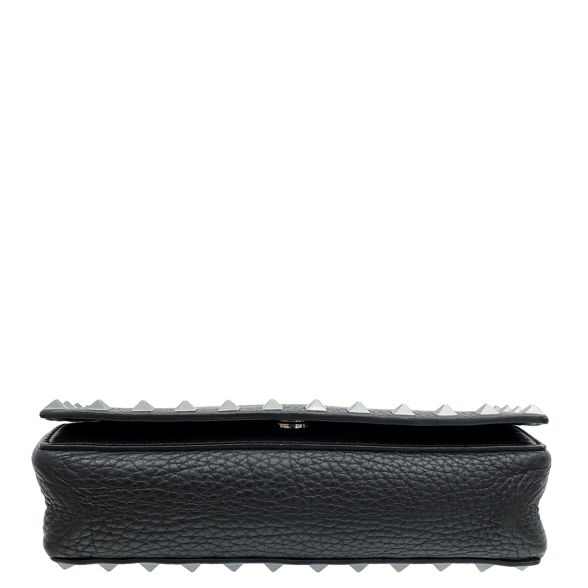 Valentino Black Rockstud Mini Flap Crossbody Bag