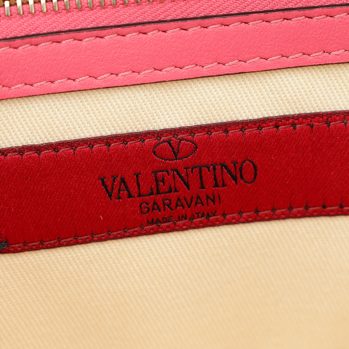 Valentino Pink Rockstud Glam Lock Small Shoulder Bag