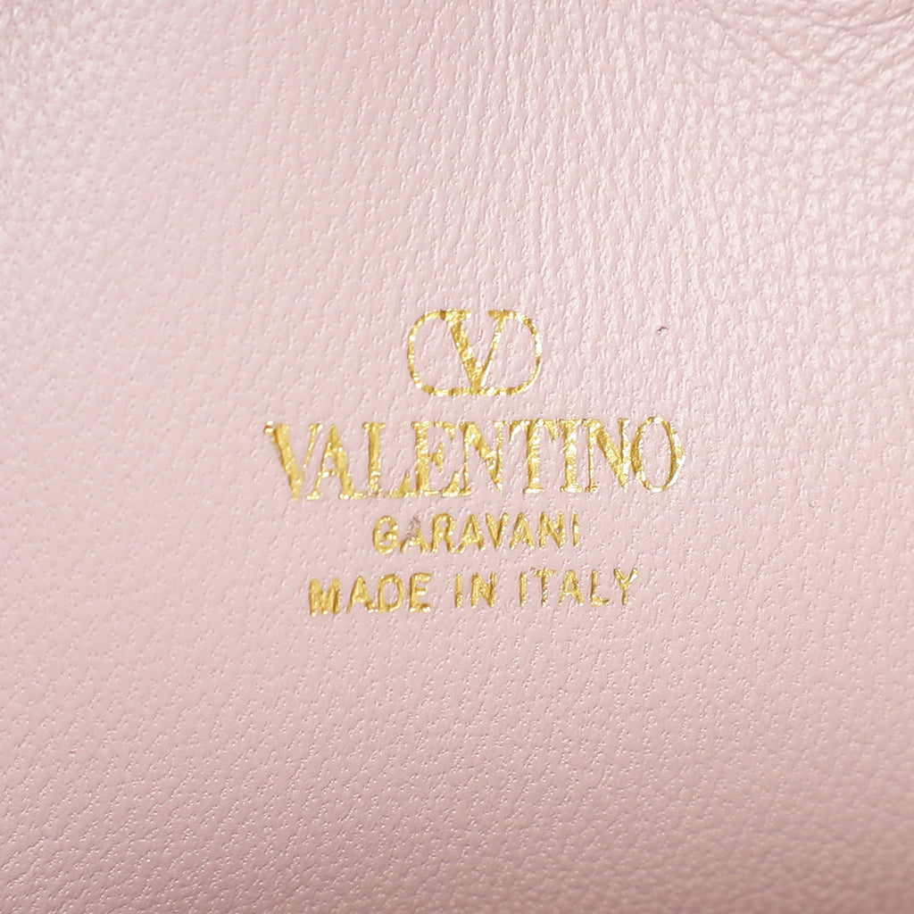 Valentino Purple Garavani VLOGO Signature Mini Bucket Bag