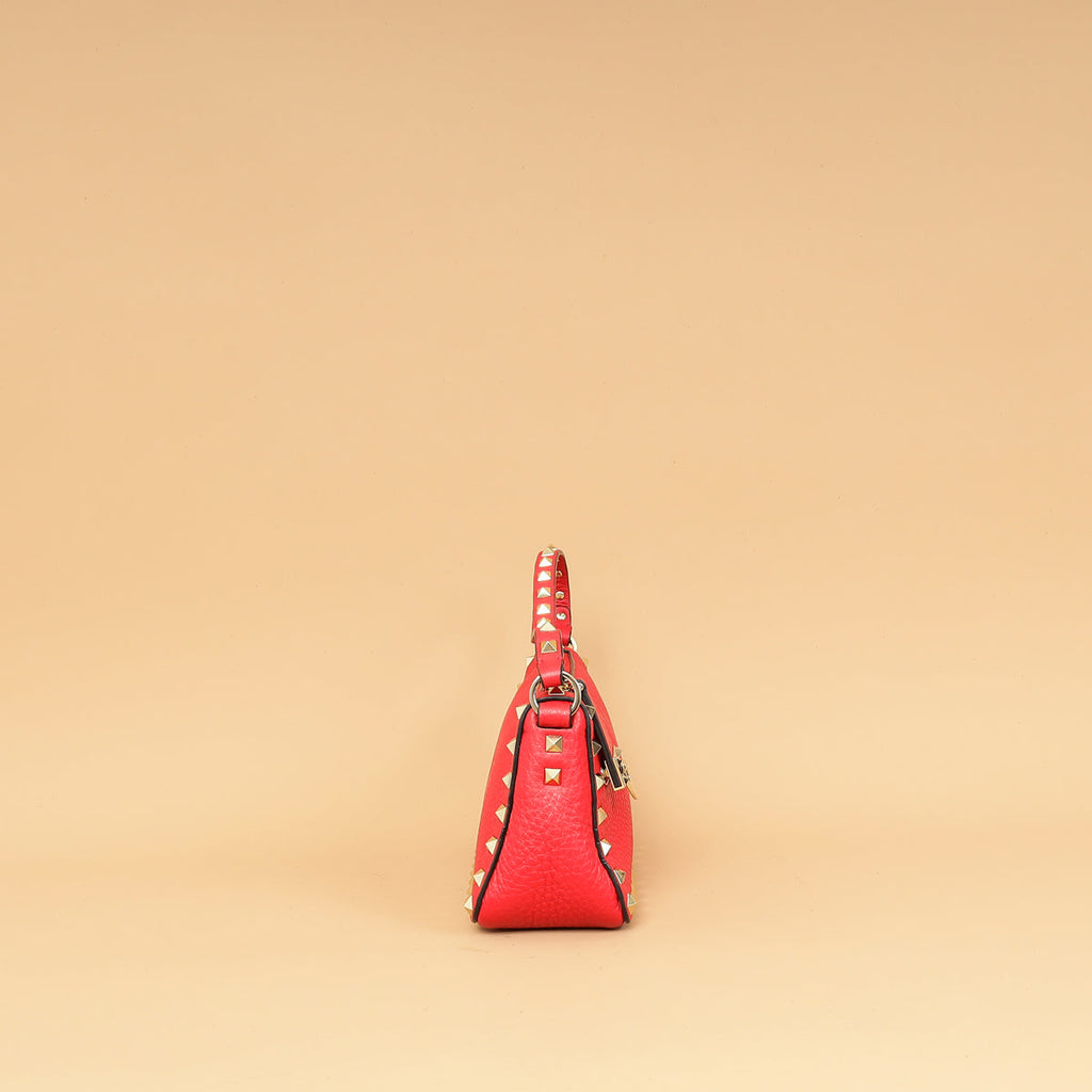 Valentino Red Rockstud Small Crossbody Bag