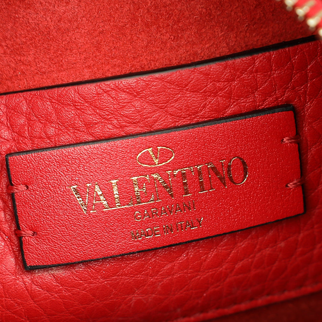 Valentino Red Rockstud Small Crossbody Bag