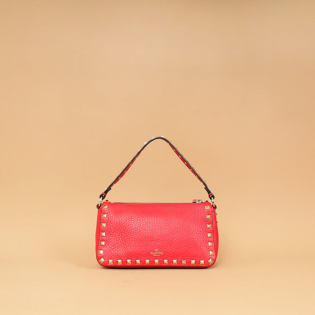 Valentino Red Rockstud Small Crossbody Bag