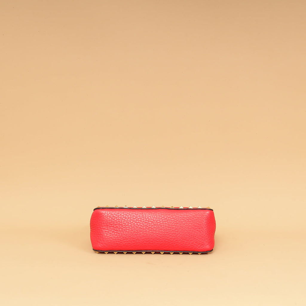 Valentino Red Rockstud Small Crossbody Bag