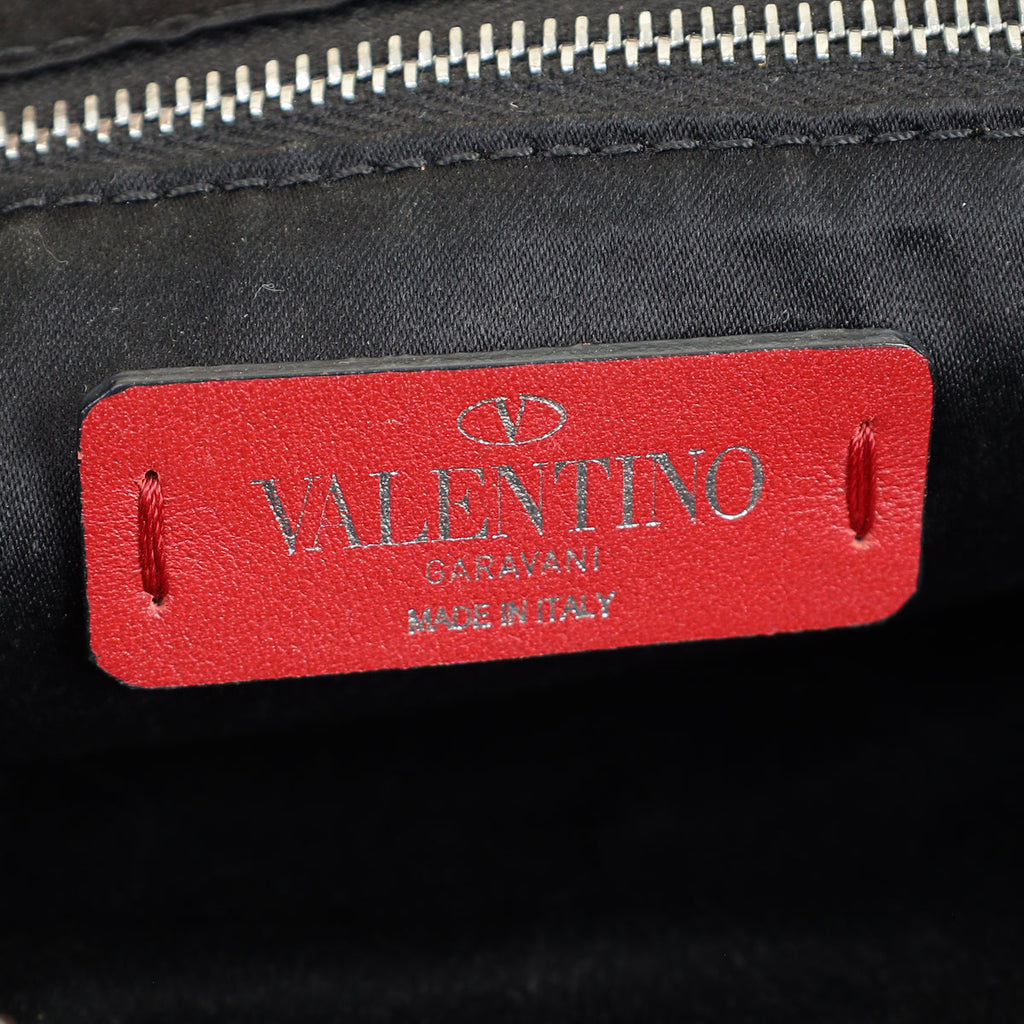Valentino Black x Jamie Reid Applique Clutch (For Men)
