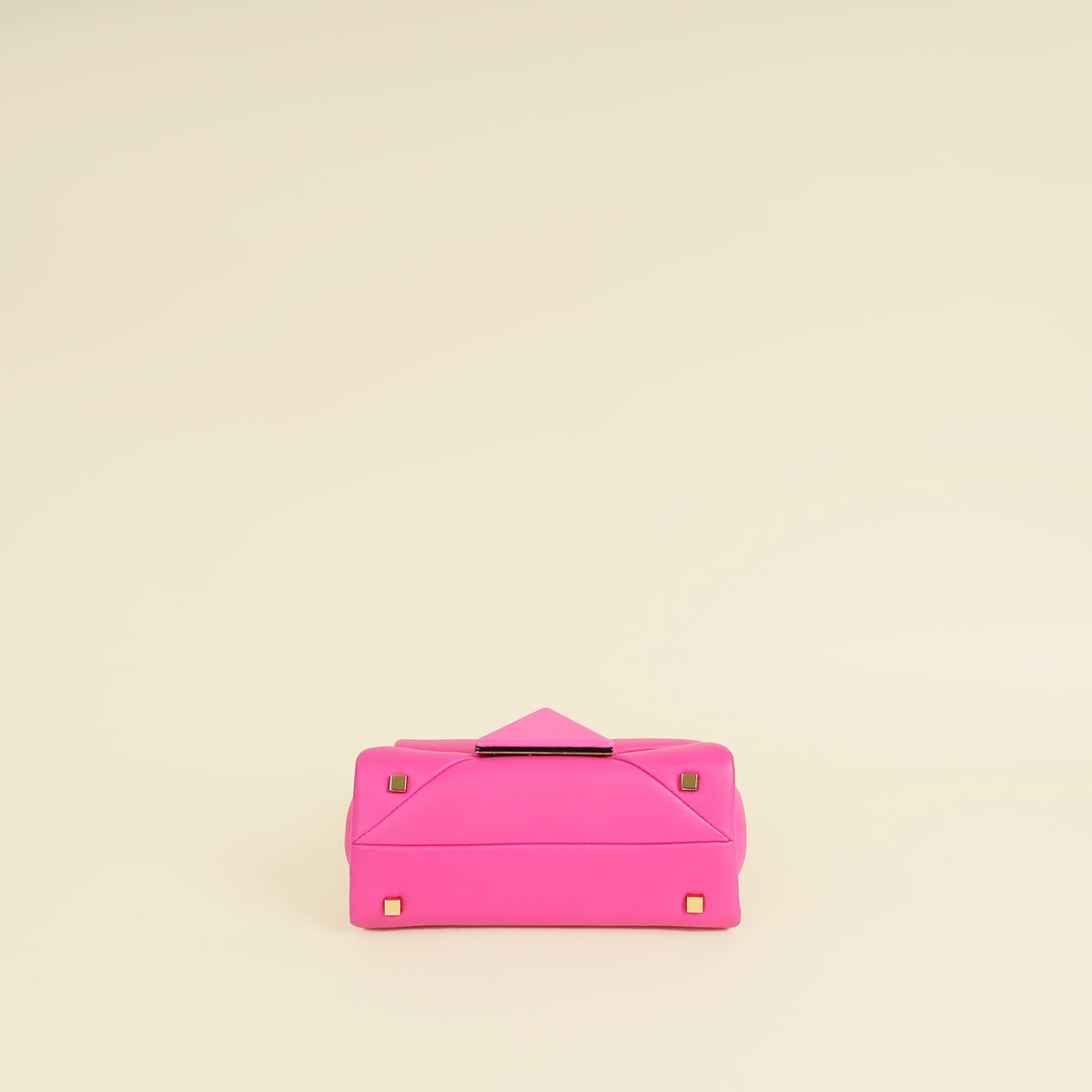 Valentino Fuchsia One Stud Top-Handle Bag